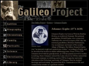 johannes kepler galileo project