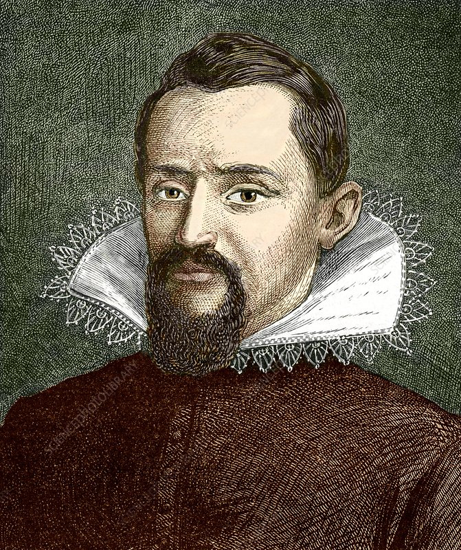 Johannes Kepler, German astronomer