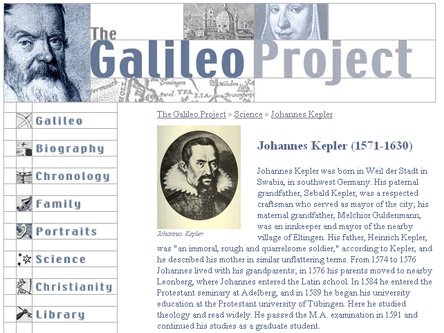 kepler galileo project