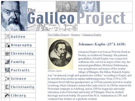 kepler galileo project